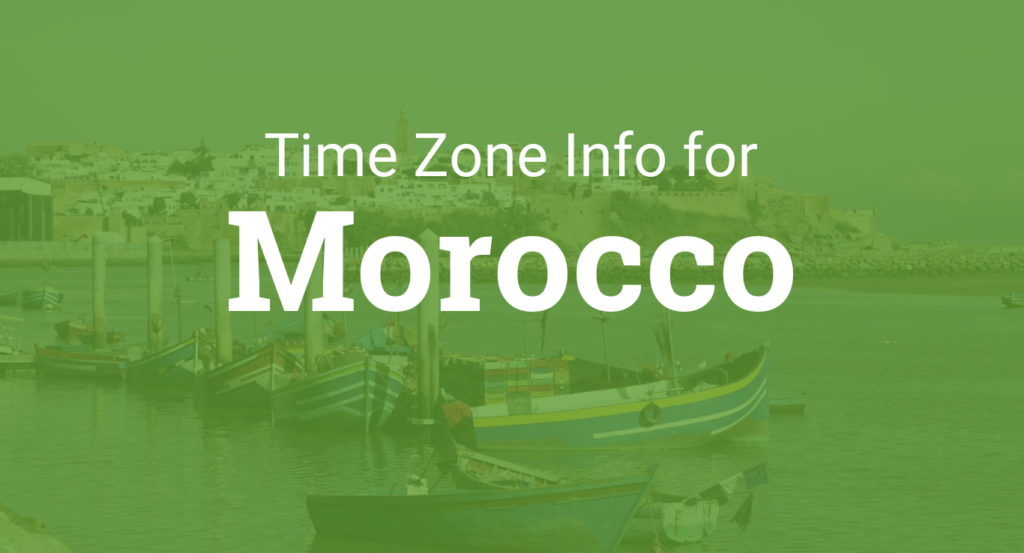 time in morocco